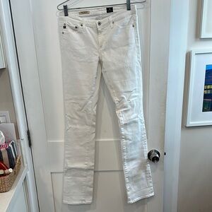 AG Women's White Jeans